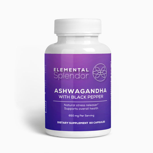 Ashwagandha Capsules with Black Pepper