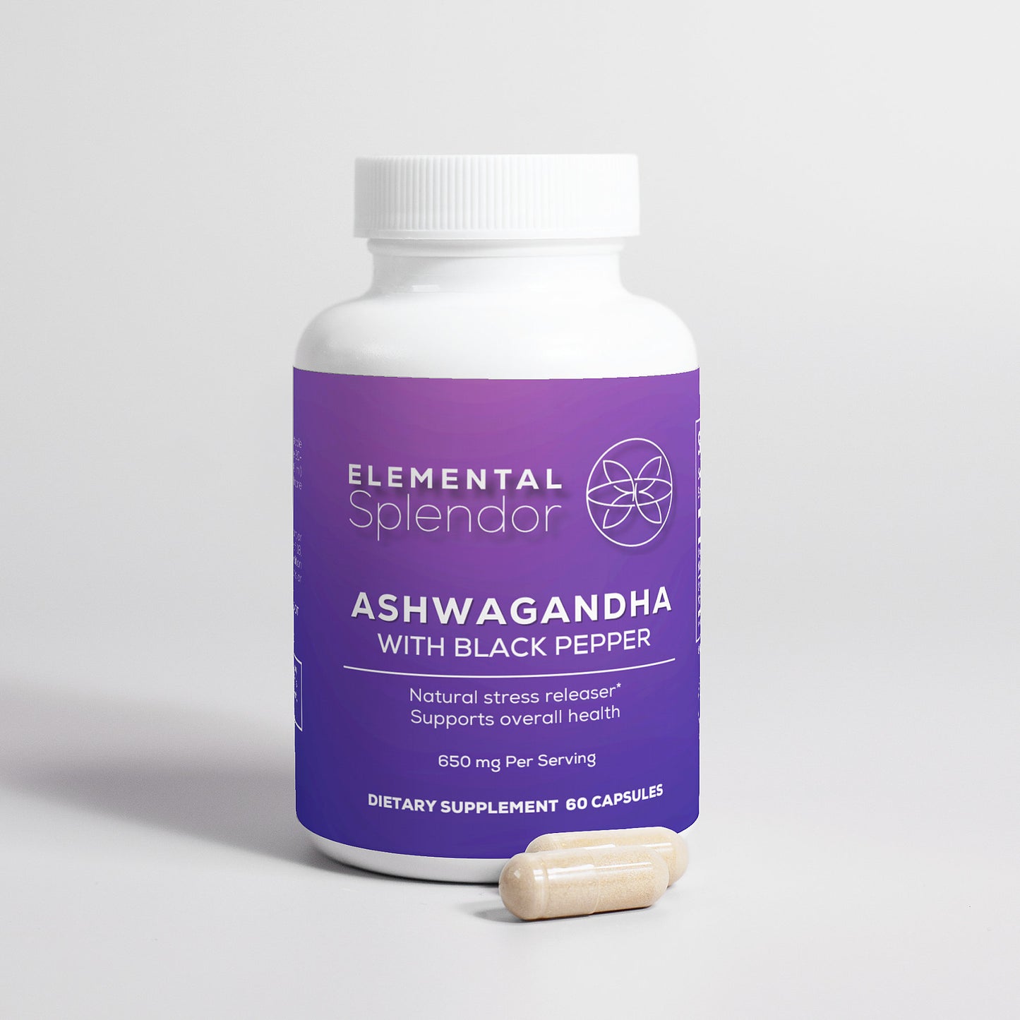 Ashwagandha Capsules with Black Pepper