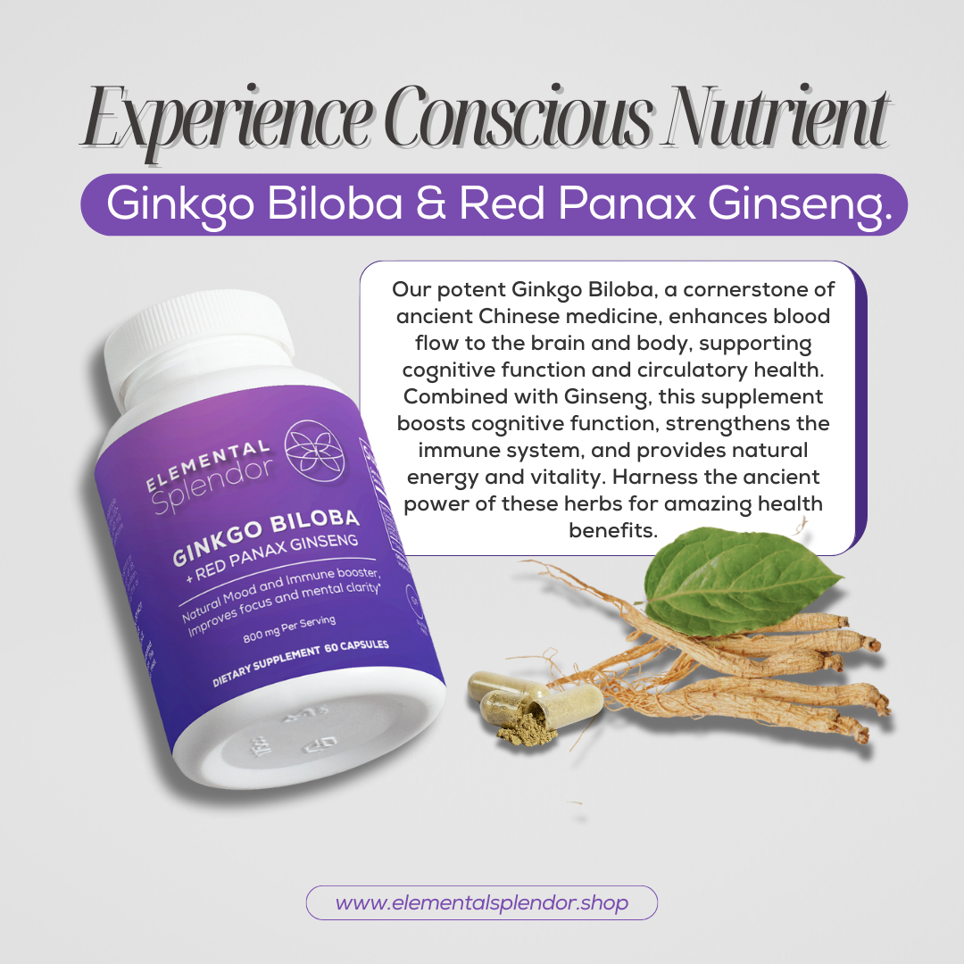 Ginkgo Biloba & Red Panax Ginseng Extract